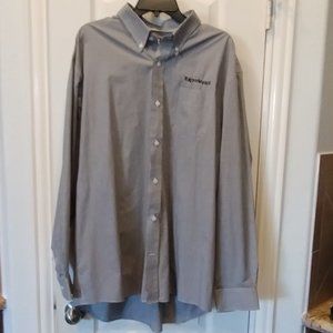 Cutter & Buck Button Down Shirt with Exxon Logo  Sz XXL